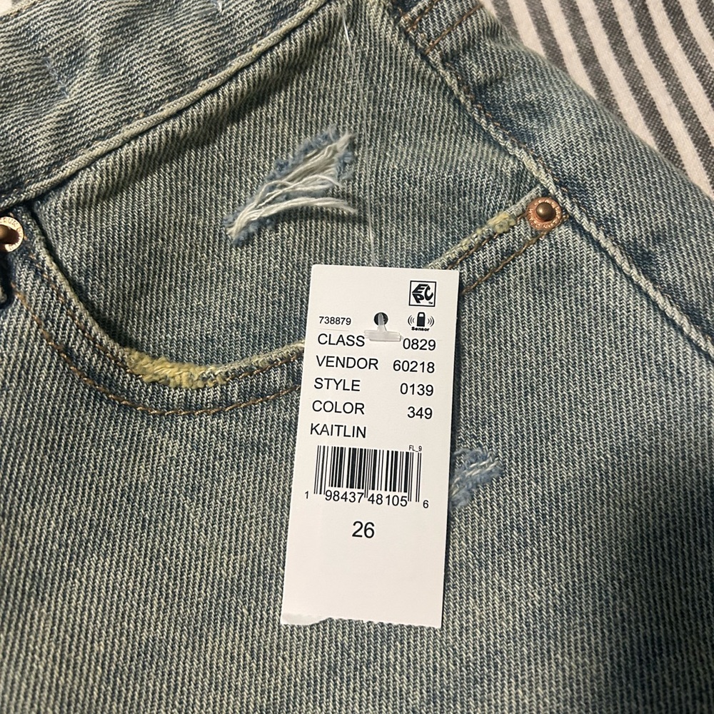 Pacsun Jean Shorts, Size 26 - Picture 5 of 8